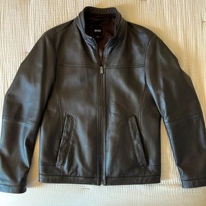 Leather jacket Hugo Boss - 46 (or S) in perfect condition